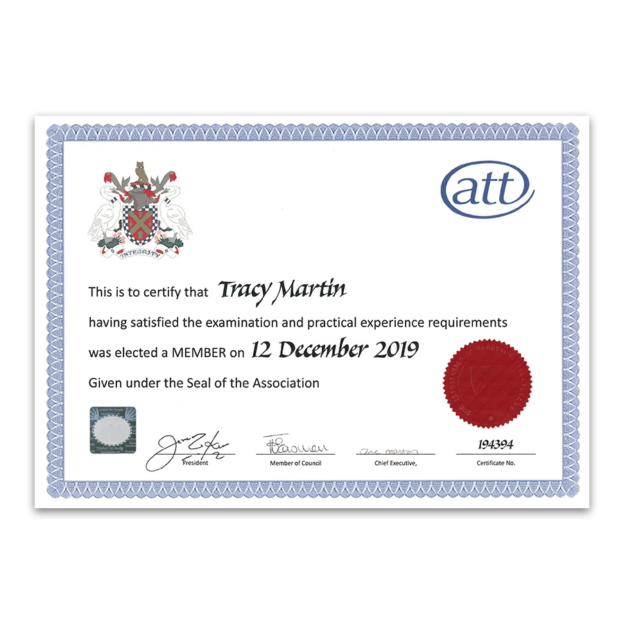Our Certifications | T-A Accounts, Sudbury, Suffolk