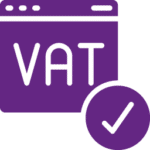VAT Icon Purple